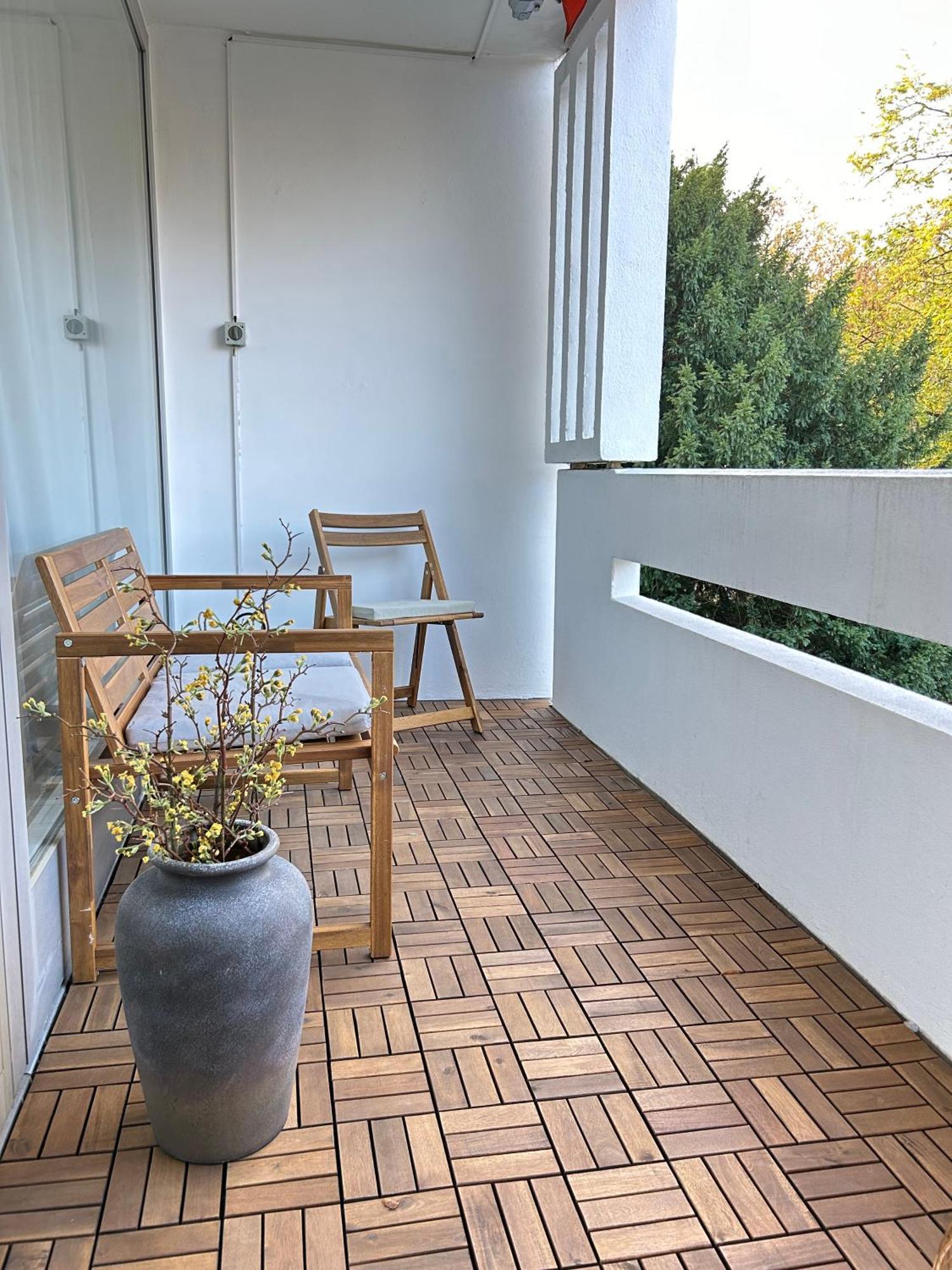 Modernes Designer-Apartment Fuer 7 Gaeste - 80Qm In Zentraler Lage, Self-Check-In Karlsruhe Luaran gambar